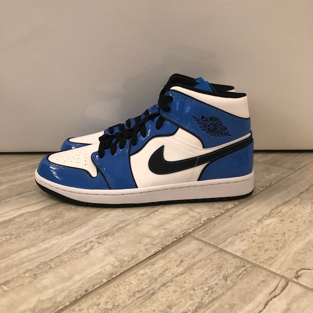 Nike air Jordan 1 mid se signal blue